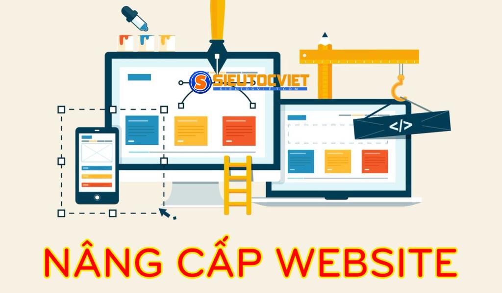 Nang cap web