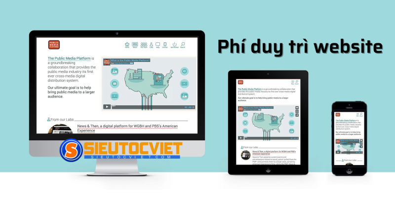 Chi phí bảo trì website