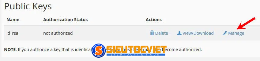 Cpanel ssh