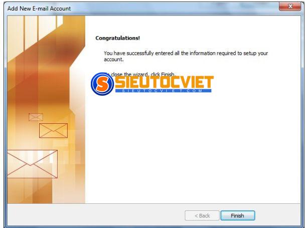Hướng dẫn cài mail công ty vào Outlook