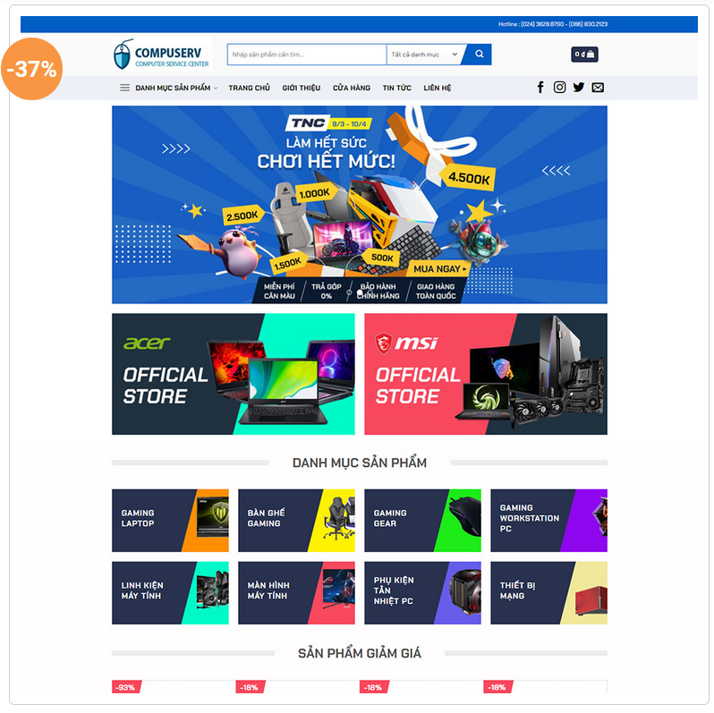 website công nghệ
