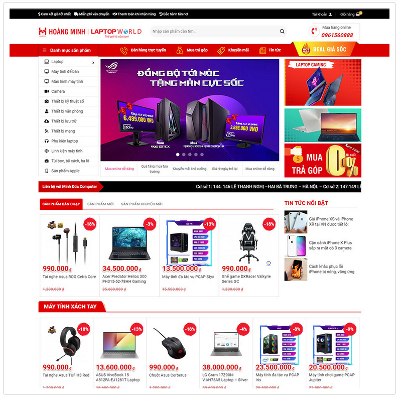 website công nghệ